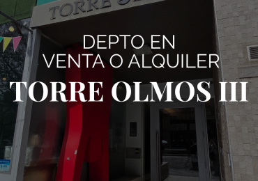 DEPTO EN VENTA- TORRE OLMOS III